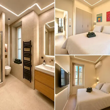 Lejlighed Monaco - - Sea View - Full Clim - 2 Bedrooms - Premium Location - Luxury Renovated - Parking - Balcony - And Sun Menton